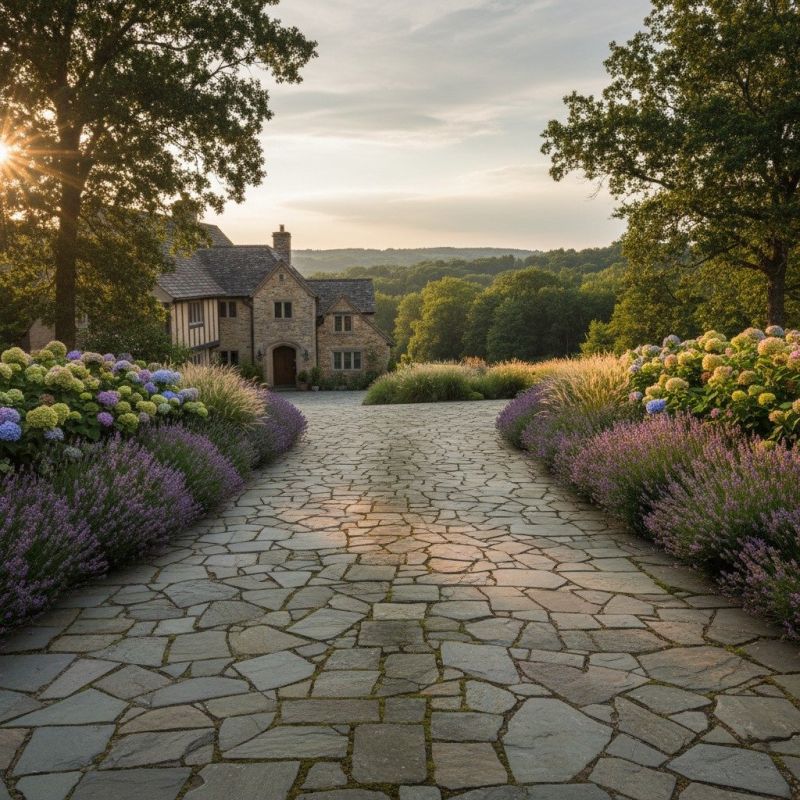 Stone Driveway Spreading