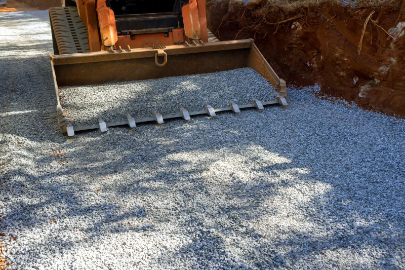 Stone Driveway Spreading