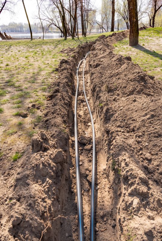 Downspout Trenching in Atlanta, GA