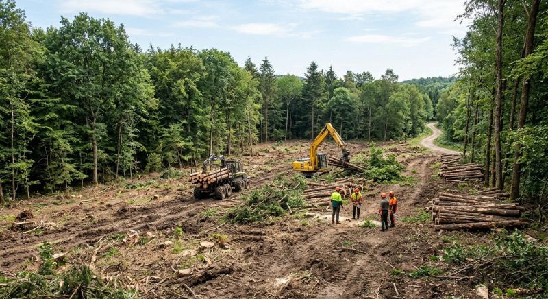 Lake Lot Clearing in Houston, TX