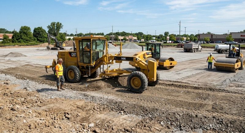 Parking Lot Excavation in Buford, GA