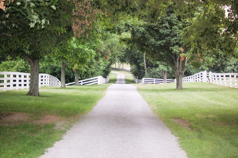 Stone Driveway Spreading
